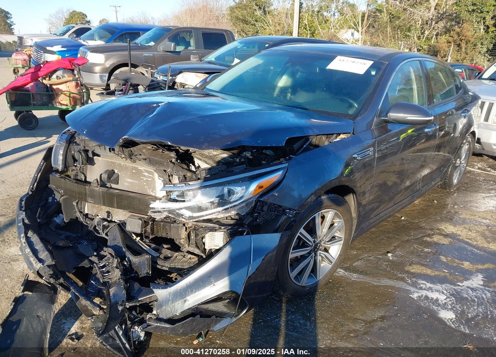 2019 KIA OPTIMA EX W/DUAL CLU VIN: 5XXGU4L18KG379815