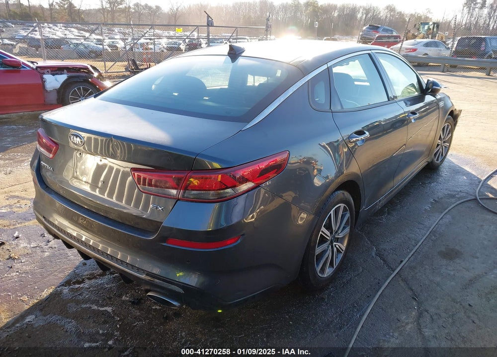 2019 KIA OPTIMA EX W/DUAL CLU VIN: 5XXGU4L18KG379815