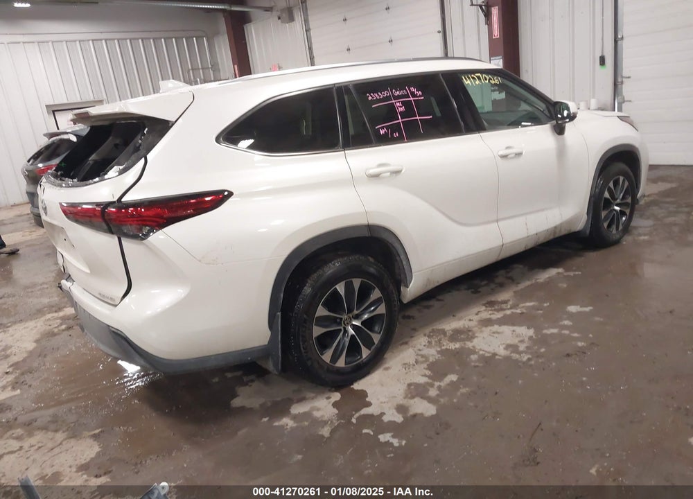 2021 TOYOTA HIGHLANDER XLE VIN: 5TDGZRBHXMS111489