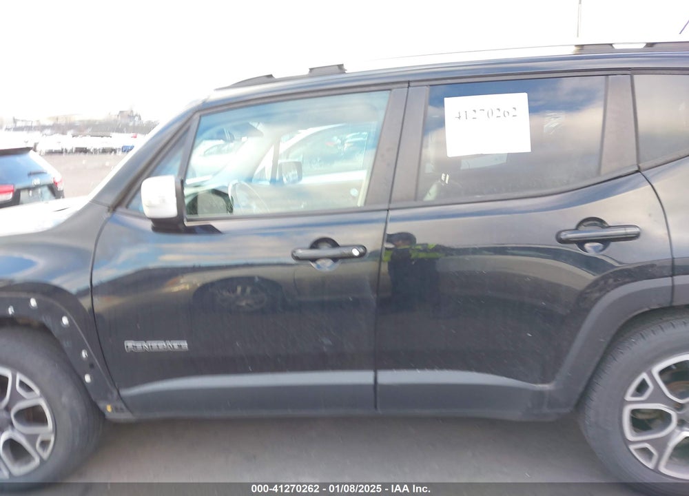 2015 JEEP RENEGADE LIMITED VIN: ZACCJBDT1FPB40006