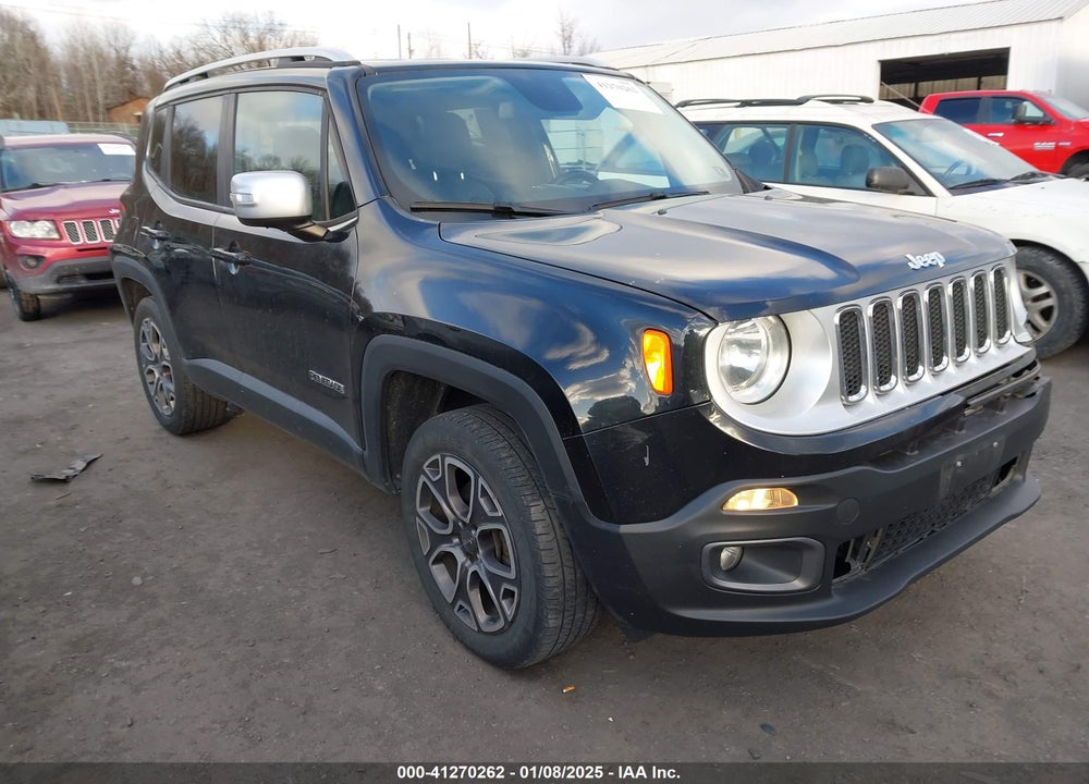 2015 JEEP RENEGADE LIMITED VIN: ZACCJBDT1FPB40006