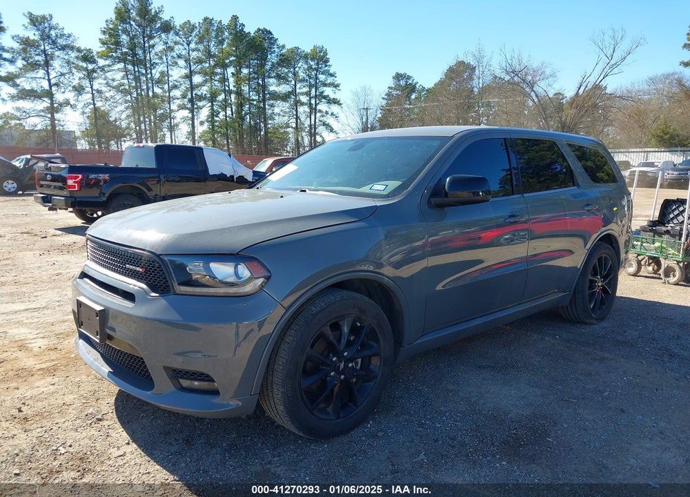 2019 DODGE DURANGO GT RWD VIN: 1C4RDHDG1KC717350