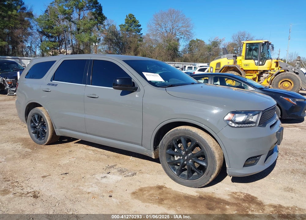 2019 DODGE DURANGO GT RWD VIN: 1C4RDHDG1KC717350
