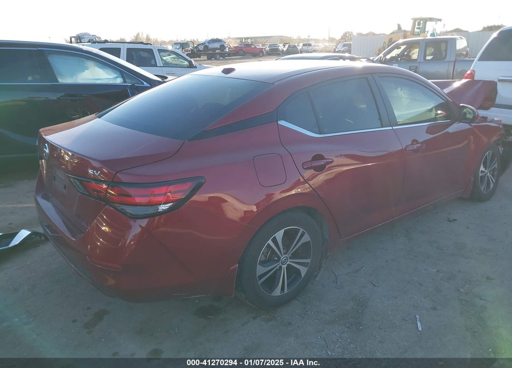 2022 NISSAN SENTRA VIN: 3N1AB8CVXNY214644
