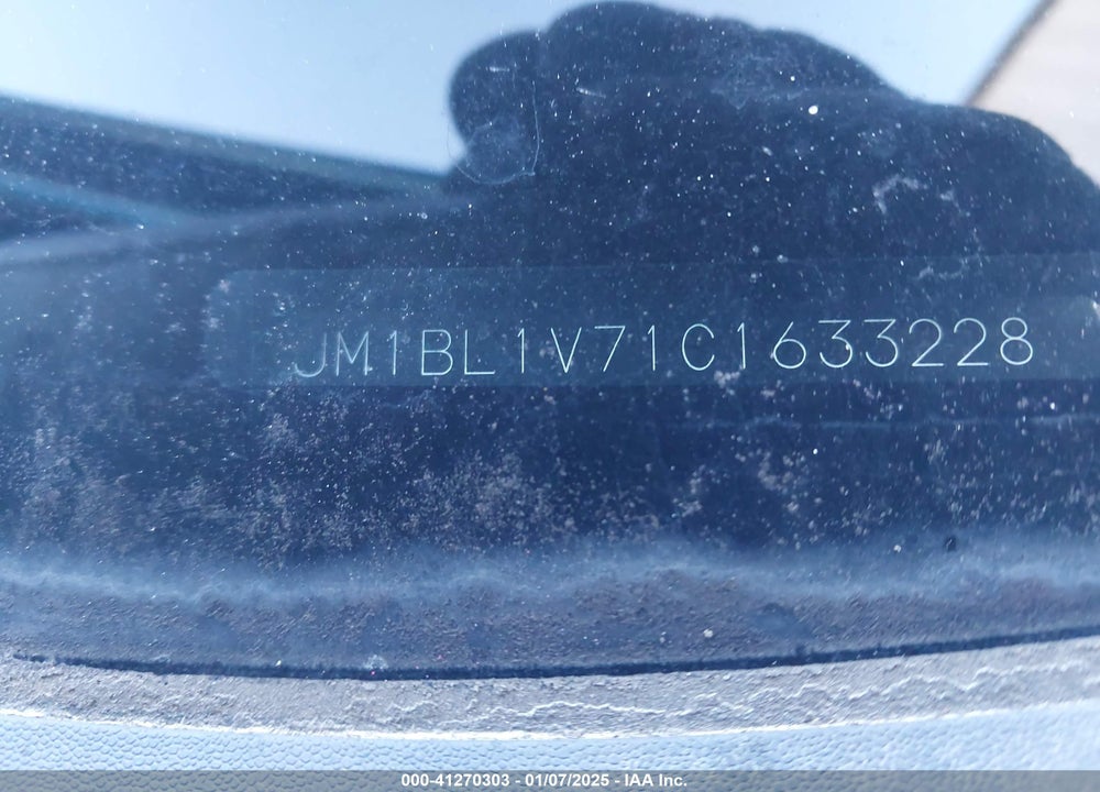 2012 MAZDA 3 I TOURING VIN: JM1BL1V71C1633228