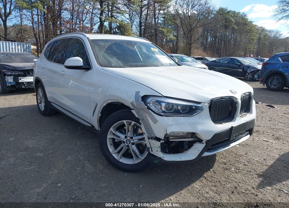 2021 BMW X3 XDRIVE30I VIN: 5UXTY5C03M9H66368