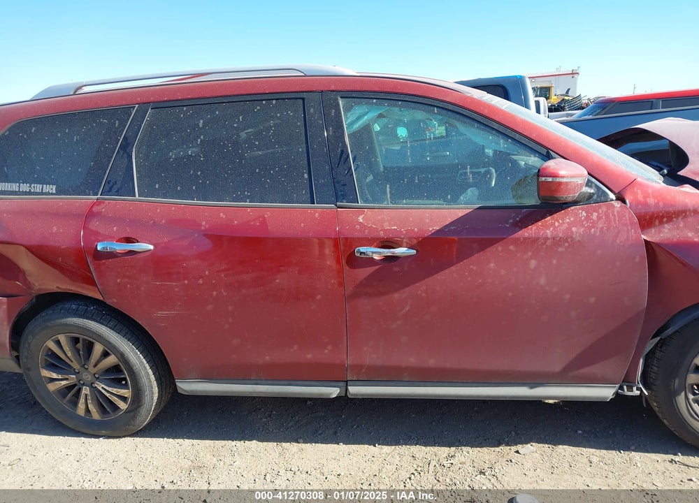 2017 NISSAN PATHFINDER PLATINUM/S/SL/SV VIN: 5N1DR2MNXHC615055