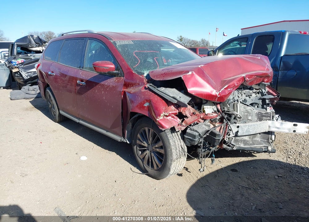 2017 NISSAN PATHFINDER PLATINUM/S/SL/SV VIN: 5N1DR2MNXHC615055