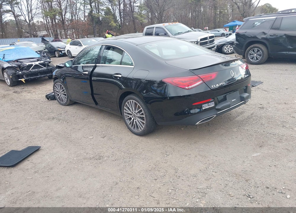 2022 MERCEDES-BENZ CLA 250 COUPE VIN: W1K5J4HB3NN250770
