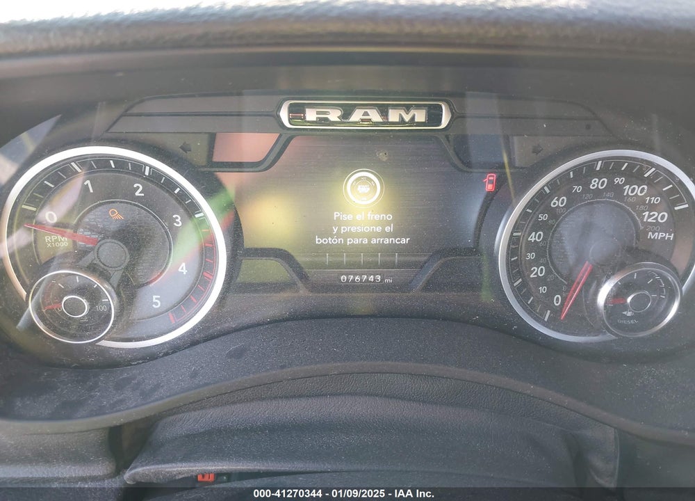 2020 RAM 3500 LAIE  4X4 8' BOX VIN: 3C63RRJLXLG278265