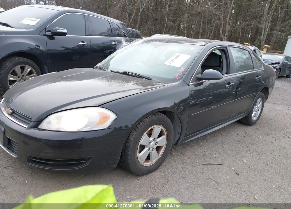 2008 CHEVROLET IMPALA LT VIN: 2G1WT55N081210349