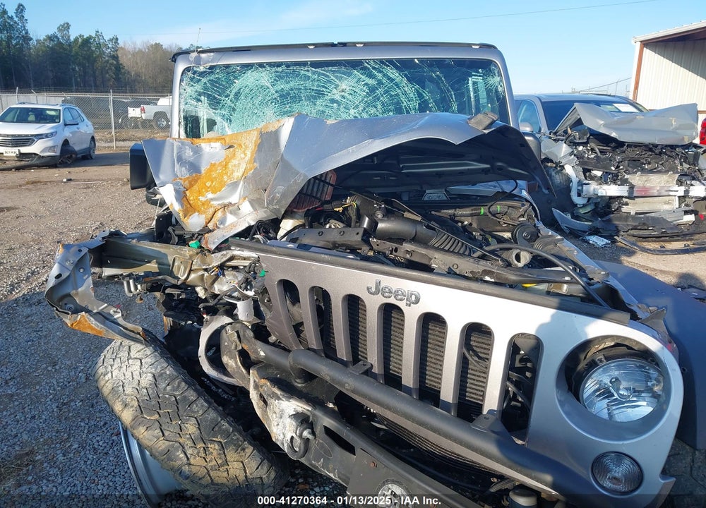 2016 JEEP WRANGLER UNLIMITED SPORT VIN: 1C4BJWDG9GL297715