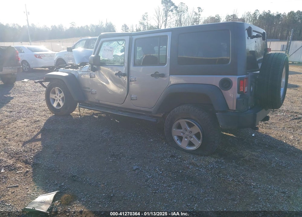 2016 JEEP WRANGLER UNLIMITED SPORT VIN: 1C4BJWDG9GL297715