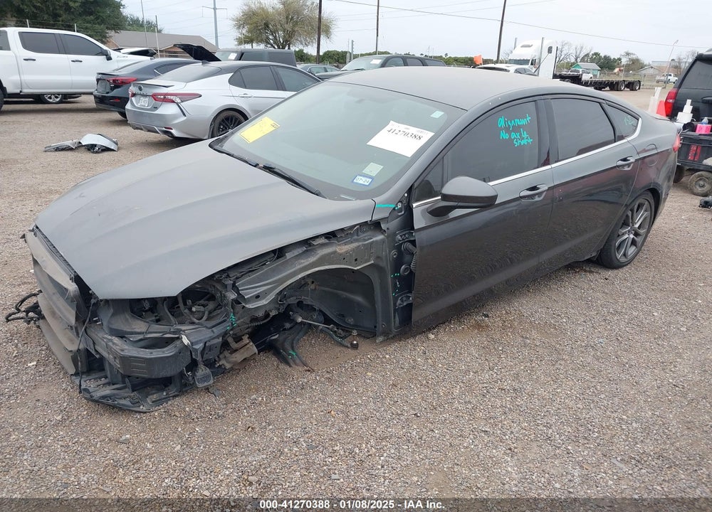 2017 FORD FUSION VIN: 3FA6P0HD9HR397383