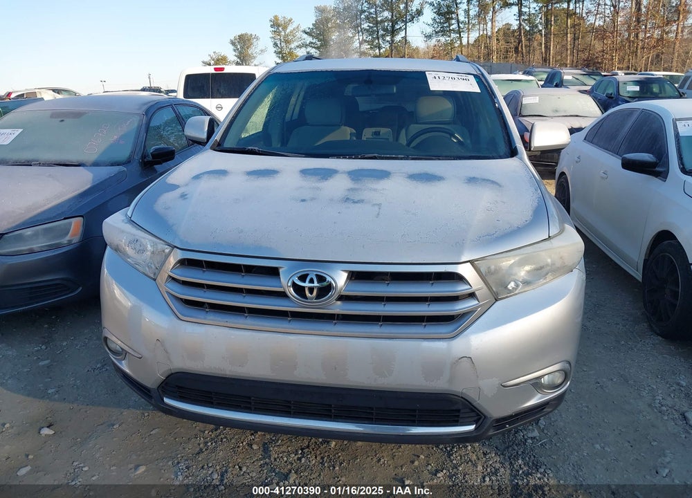 2011 TOYOTA HIGHLANDER SE VIN: 5TDZK3EH3BS037657