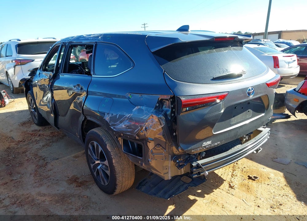 2021 TOYOTA HIGHLANDER VIN: 5TDGBRCH6MS523394