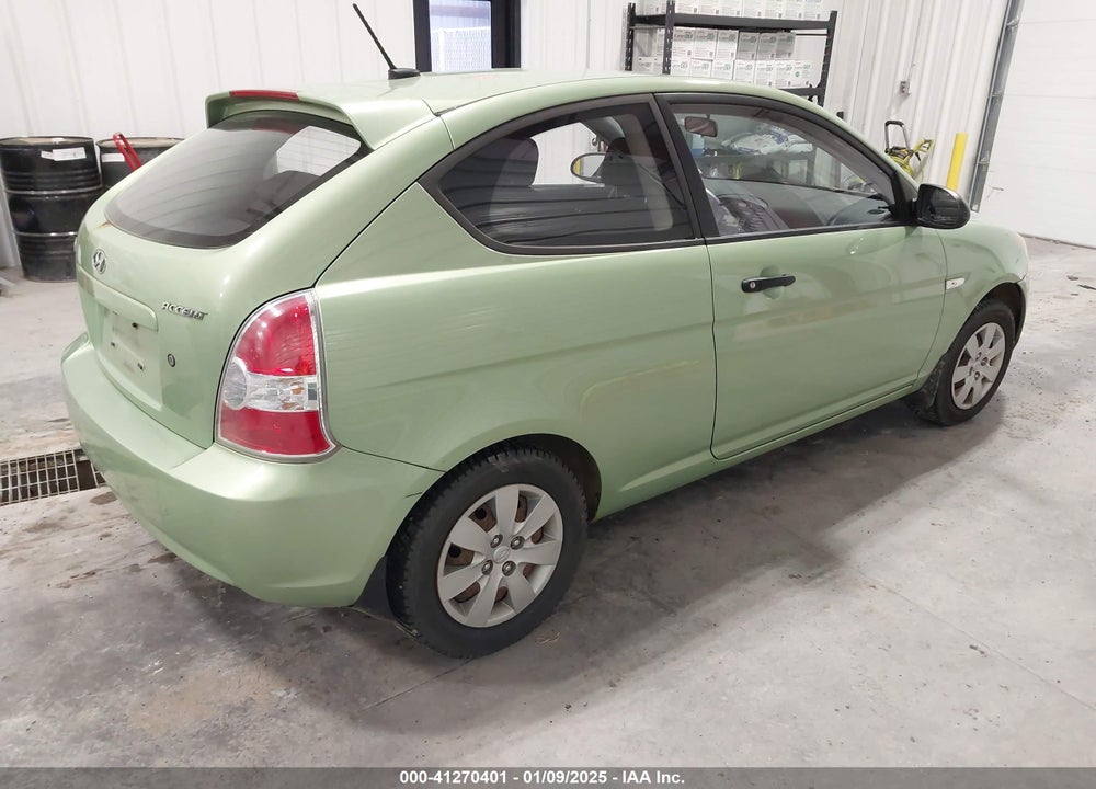 2009 HYUNDAI ACCENT VIN: KMHCM36C79U118455