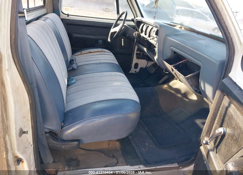 1987 DODGE D-SERIES D150 VIN: 1B7HD14H8HS312953