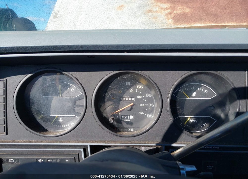 1987 DODGE D-SERIES D150 VIN: 1B7HD14H8HS312953