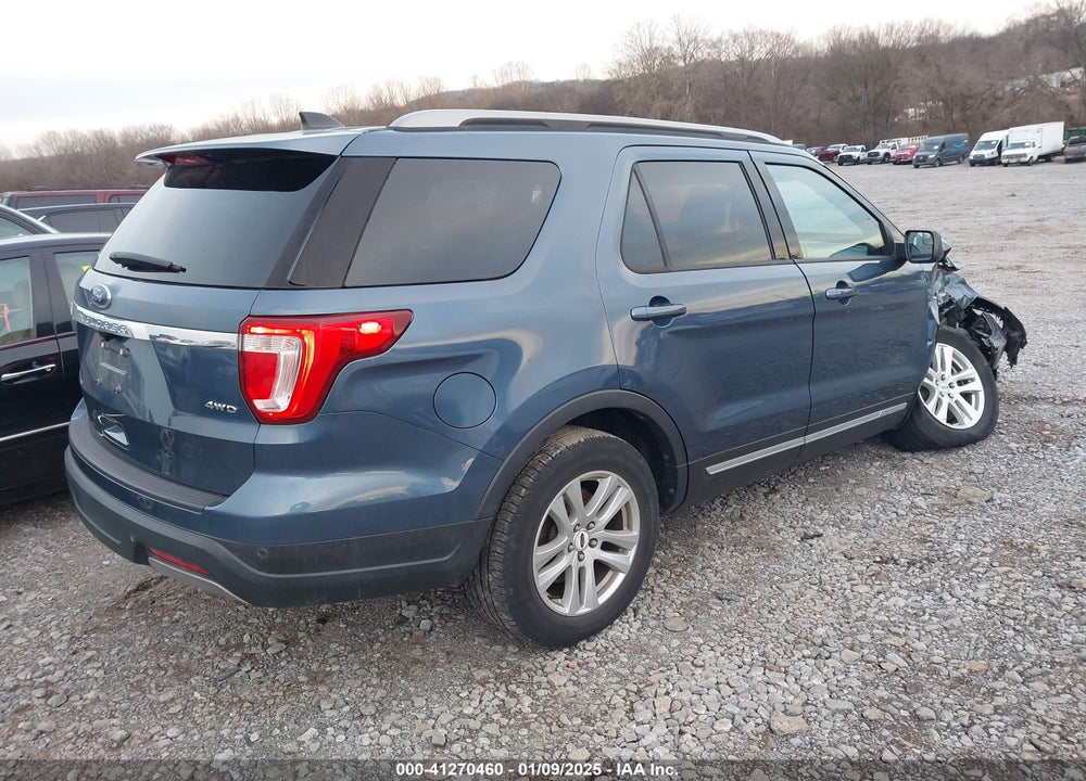 2019 FORD EXPLORER XLT VIN: 1FM5K8D89KGA21529