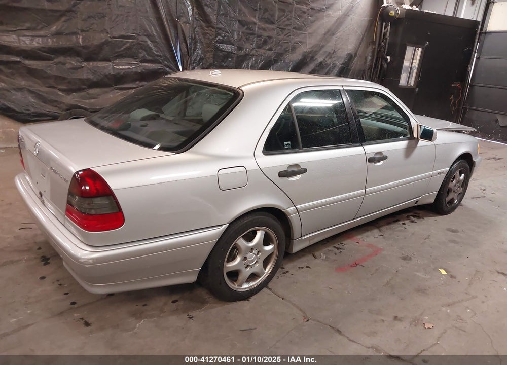 2000 MERCEDES-BENZ C-CLASS KOMPRESSOR VIN: WDBHA24G0YA849844