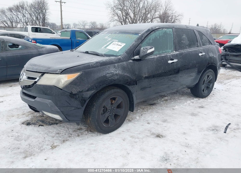 2007 ACURA MDX SPORT PACKAGE VIN: 2HNYD28567H550256