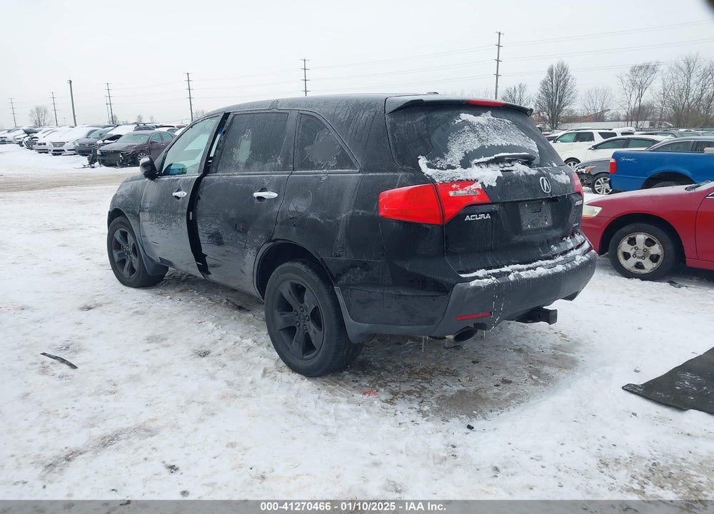 2007 ACURA MDX SPORT PACKAGE VIN: 2HNYD28567H550256