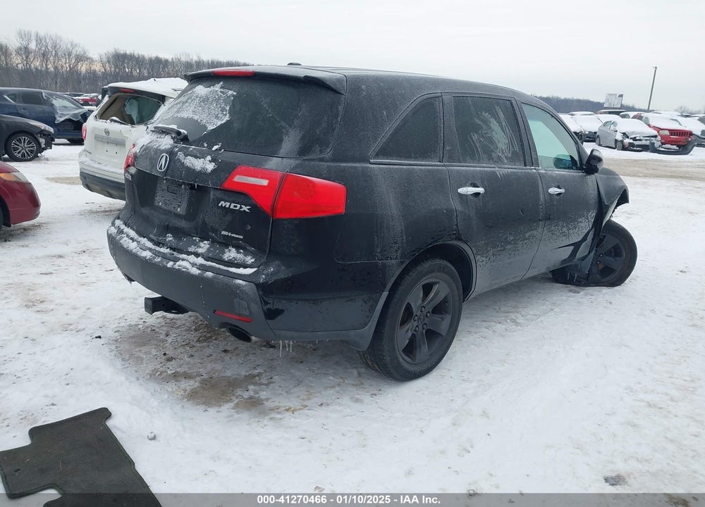 2007 ACURA MDX SPORT PACKAGE VIN: 2HNYD28567H550256