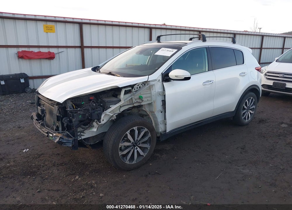 2017 KIA SPORTAGE EX VIN: KNDPNCAC1H7205453