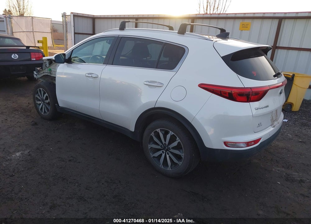 2017 KIA SPORTAGE EX VIN: KNDPNCAC1H7205453