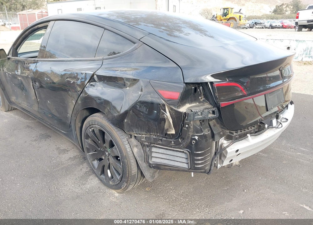 2022 TESLA MODEL 3 LONG RANGE DUAL MOTOR ALL-WHEEL DRIVE VIN: 5YJ3E1EB0NF113034