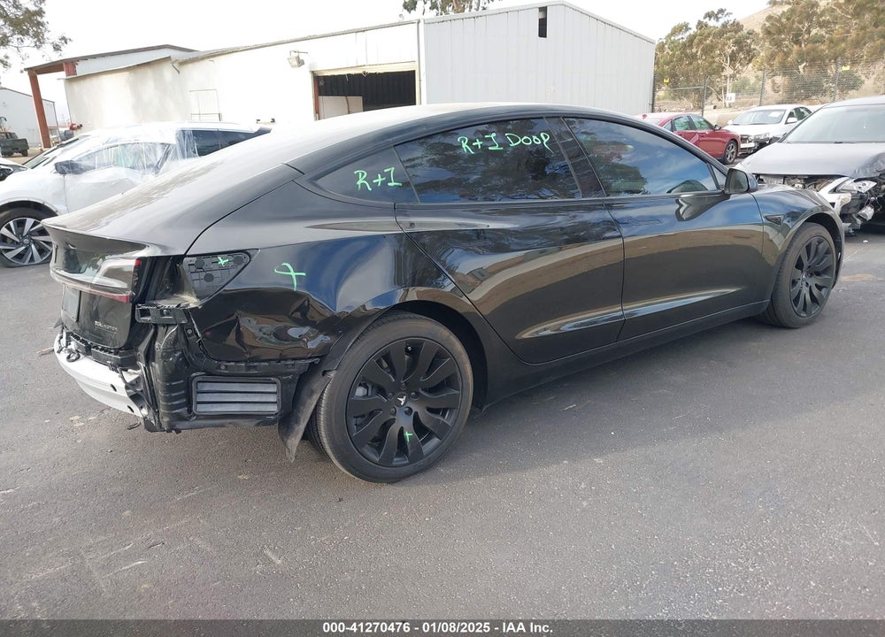 2022 TESLA MODEL 3 LONG RANGE DUAL MOTOR ALL-WHEEL DRIVE VIN: 5YJ3E1EB0NF113034