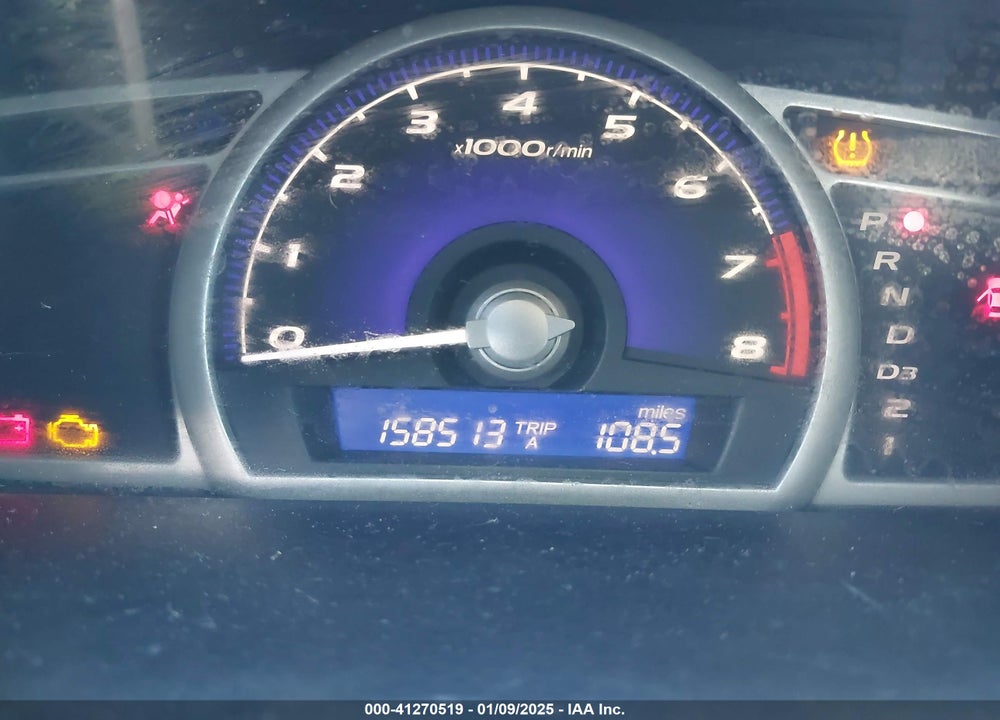 2009 HONDA CIVIC VIN: 19XFA169X9E010221