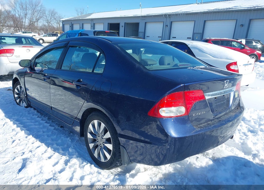 2009 HONDA CIVIC VIN: 19XFA169X9E010221