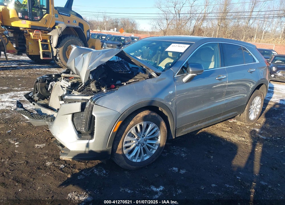 2024 CADILLAC XT4 FWD LUXURY VIN: 1GYAZAR42RF102281