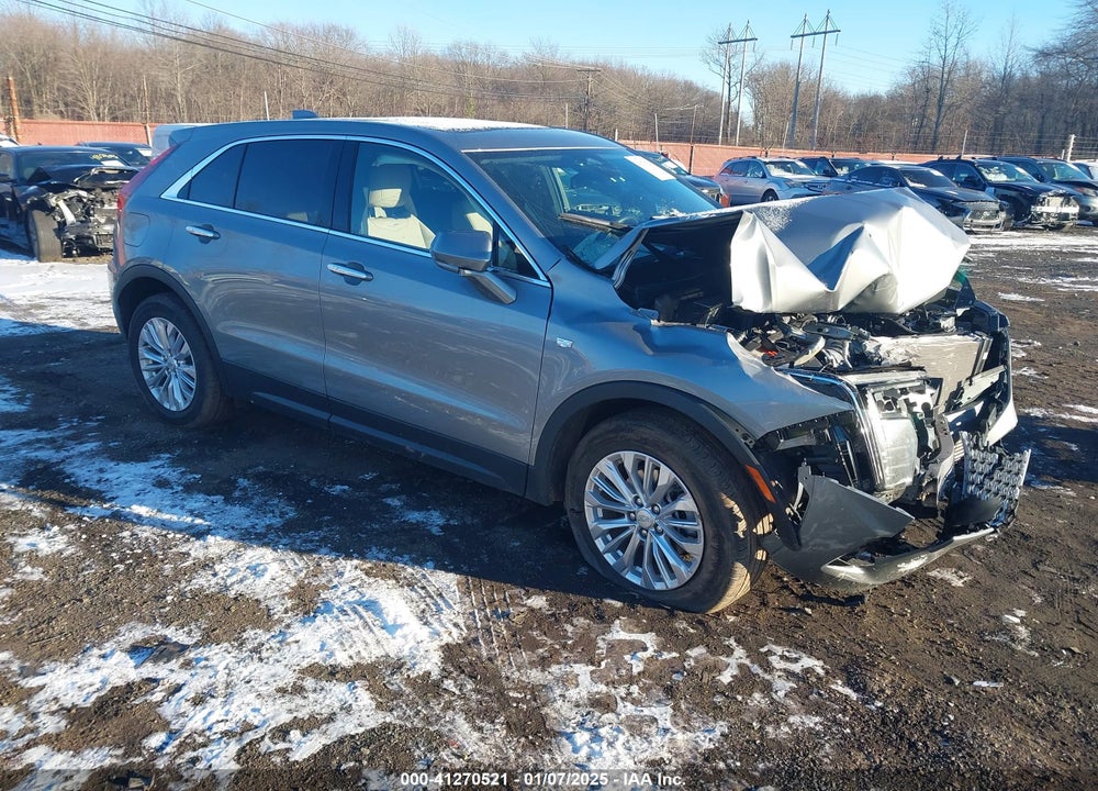 2024 CADILLAC XT4 FWD LUXURY VIN: 1GYAZAR42RF102281