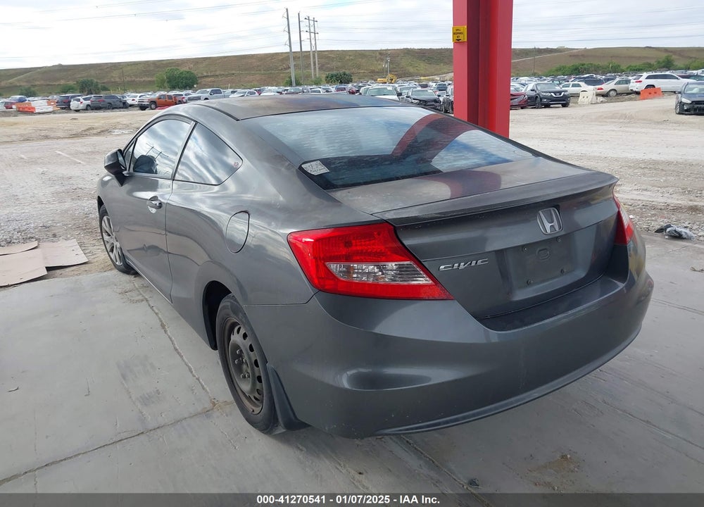 2012 HONDA CIVIC LX VIN: 2HGFG3B53CH512966