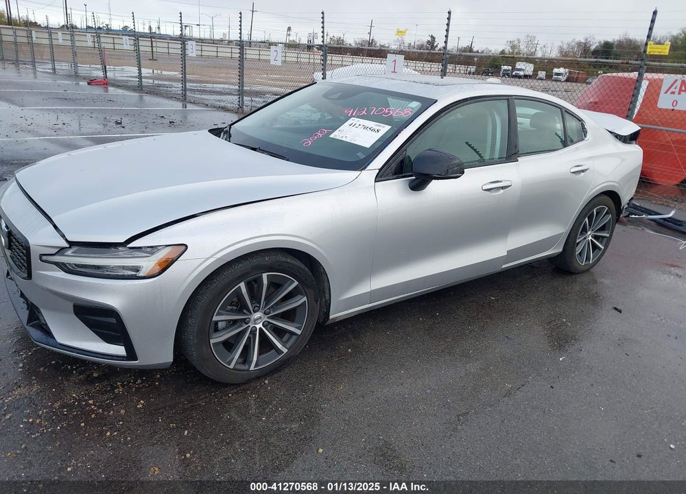2022 VOLVO S60 VIN: 7JRL12TZ9NG186640