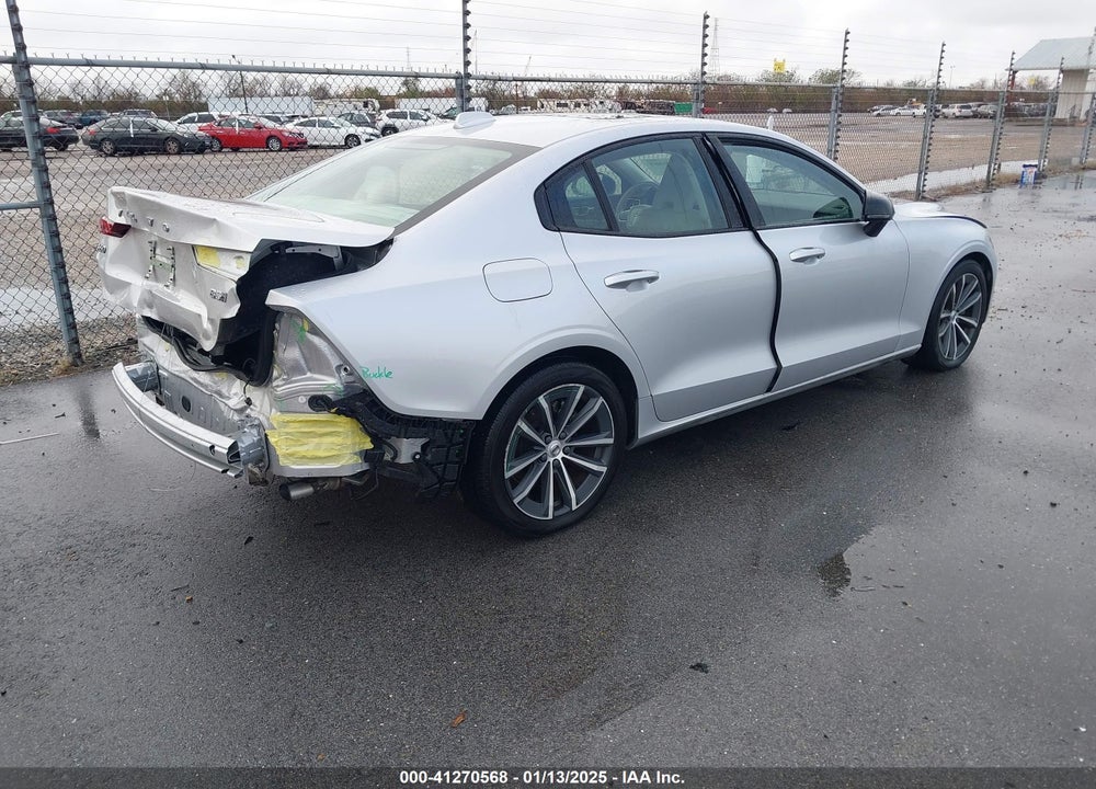 2022 VOLVO S60 VIN: 7JRL12TZ9NG186640
