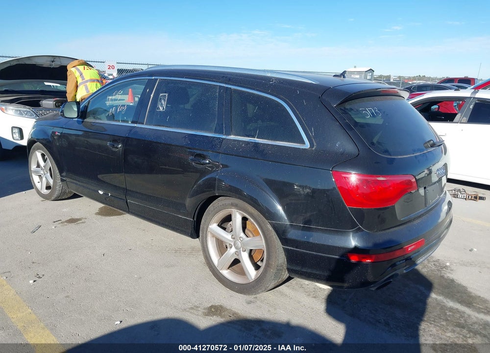 2011 AUDI Q7 3.0T S LINE PRESTIGE VIN: WA1DGBFE8BD005173