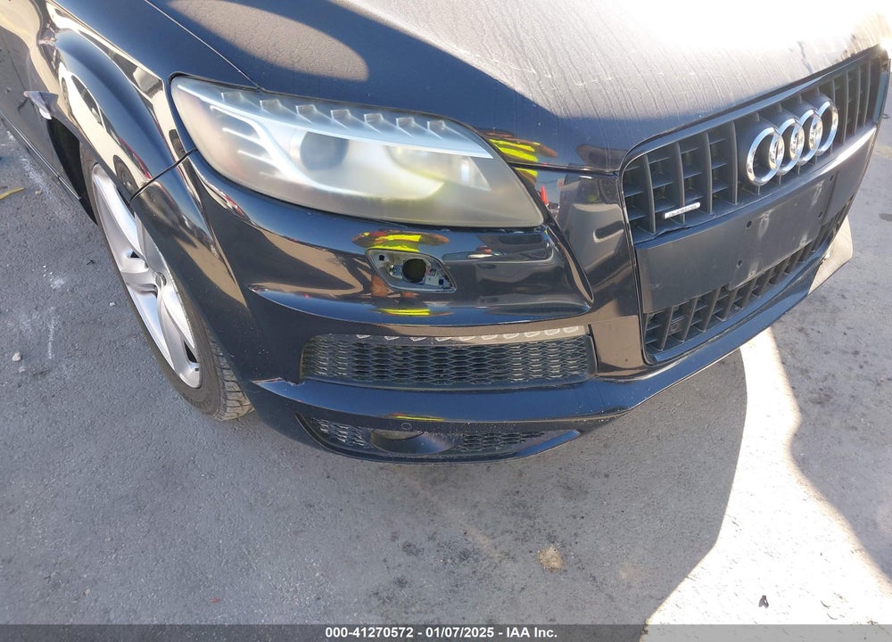 2011 AUDI Q7 3.0T S LINE PRESTIGE VIN: WA1DGBFE8BD005173