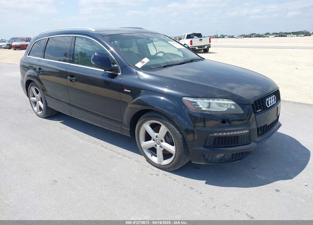 2011 AUDI Q7 3.0T S LINE PRESTIGE VIN: WA1DGBFE8BD005173