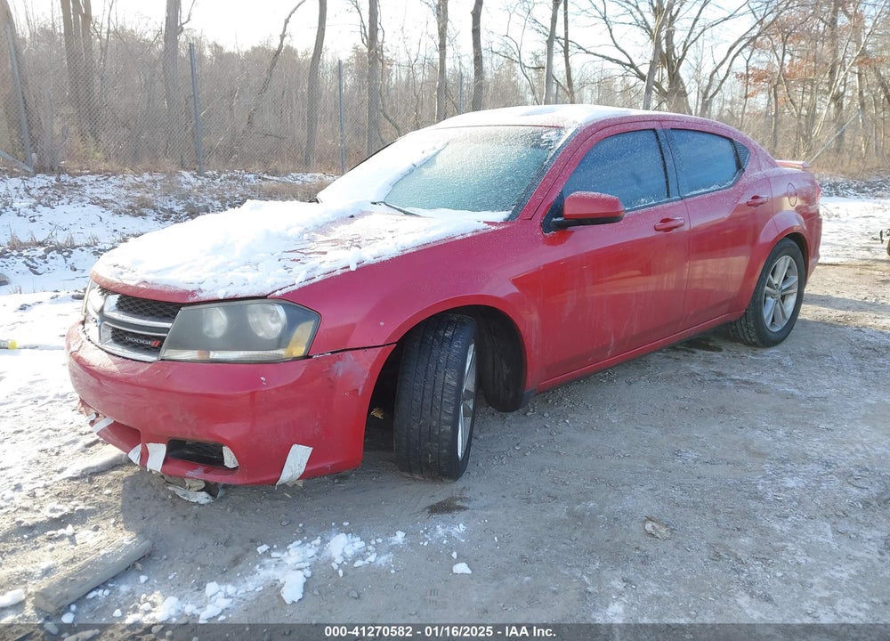 2014 DODGE AVENGER SXT VIN: 1C3CDZCGXEN160299