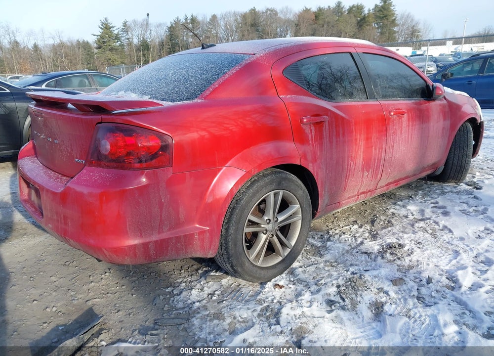 2014 DODGE AVENGER SXT VIN: 1C3CDZCGXEN160299