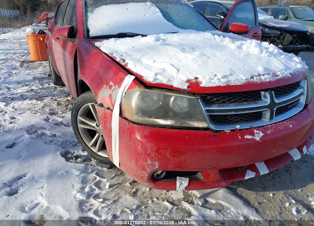 2014 DODGE AVENGER SXT VIN: 1C3CDZCGXEN160299