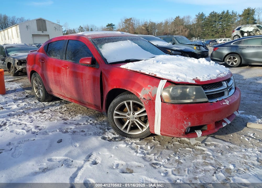 2014 DODGE AVENGER SXT VIN: 1C3CDZCGXEN160299
