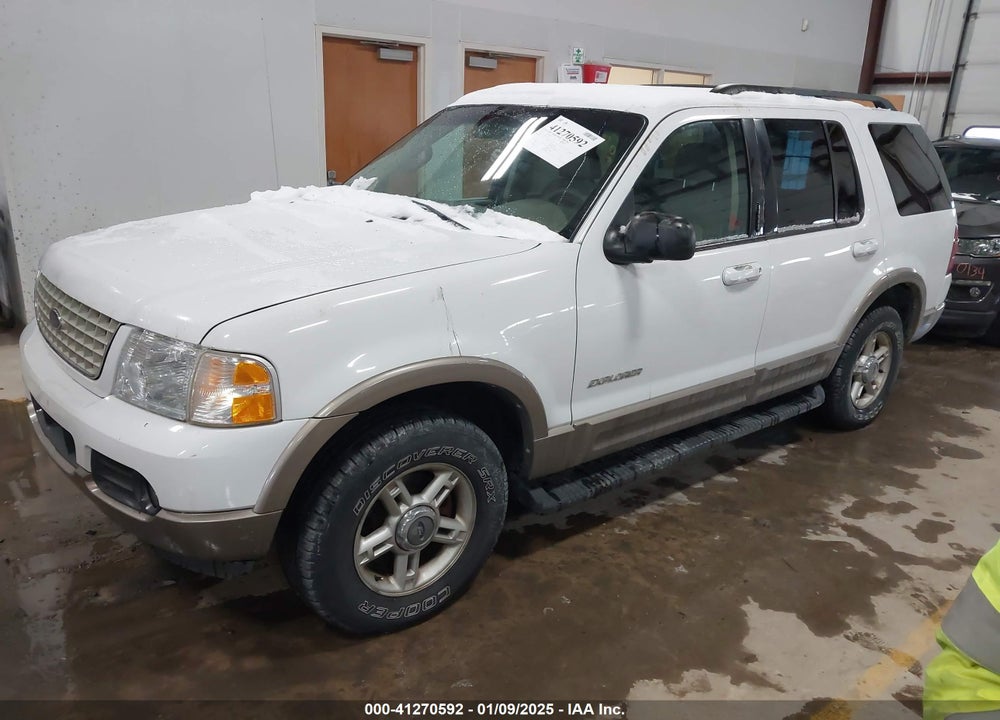 2002 FORD EXPLORER EDDIE BAUER VIN: 1FMZU74E52ZA85874