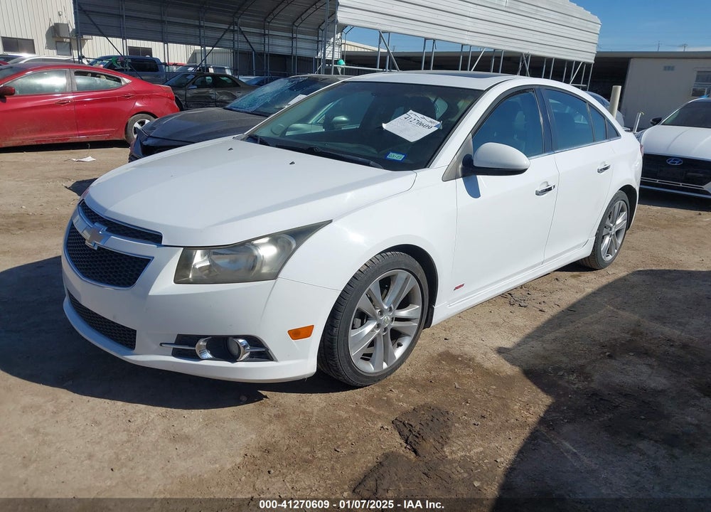 2012 CHEVROLET CRUZE VIN: 1G1PH5SCXC7285998