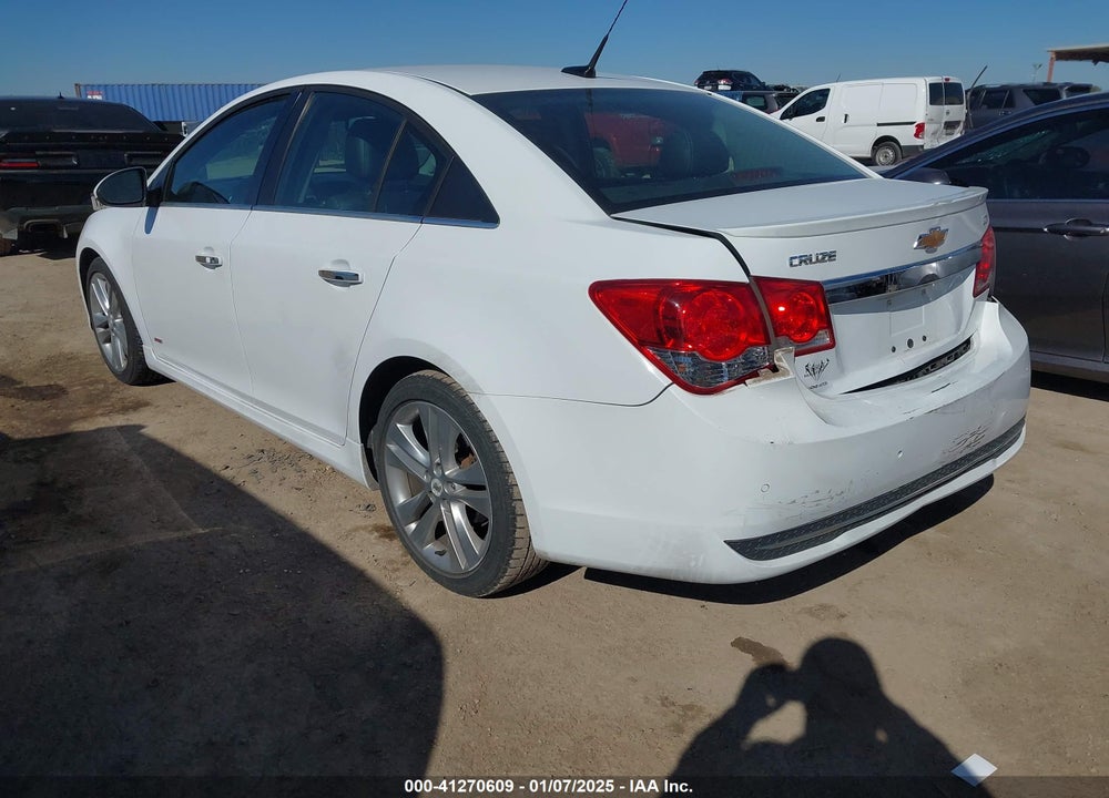 2012 CHEVROLET CRUZE VIN: 1G1PH5SCXC7285998