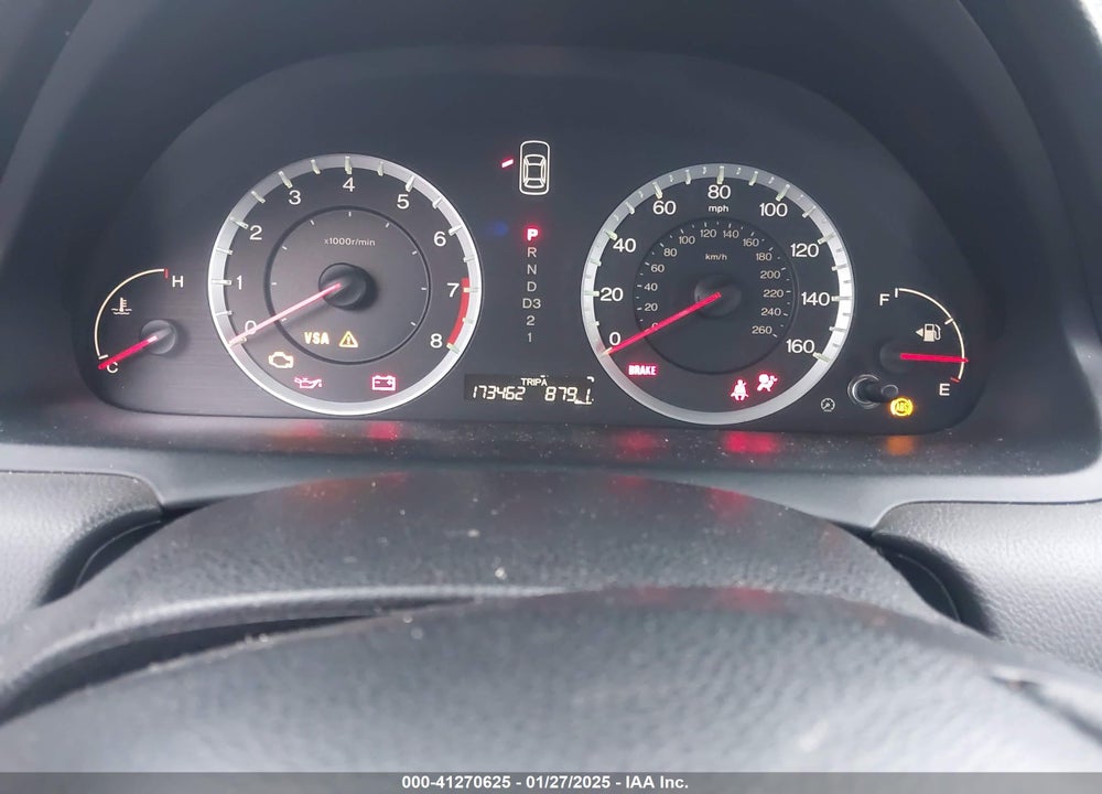 2008 HONDA ACCORD VIN: 1HGCP26318A035661